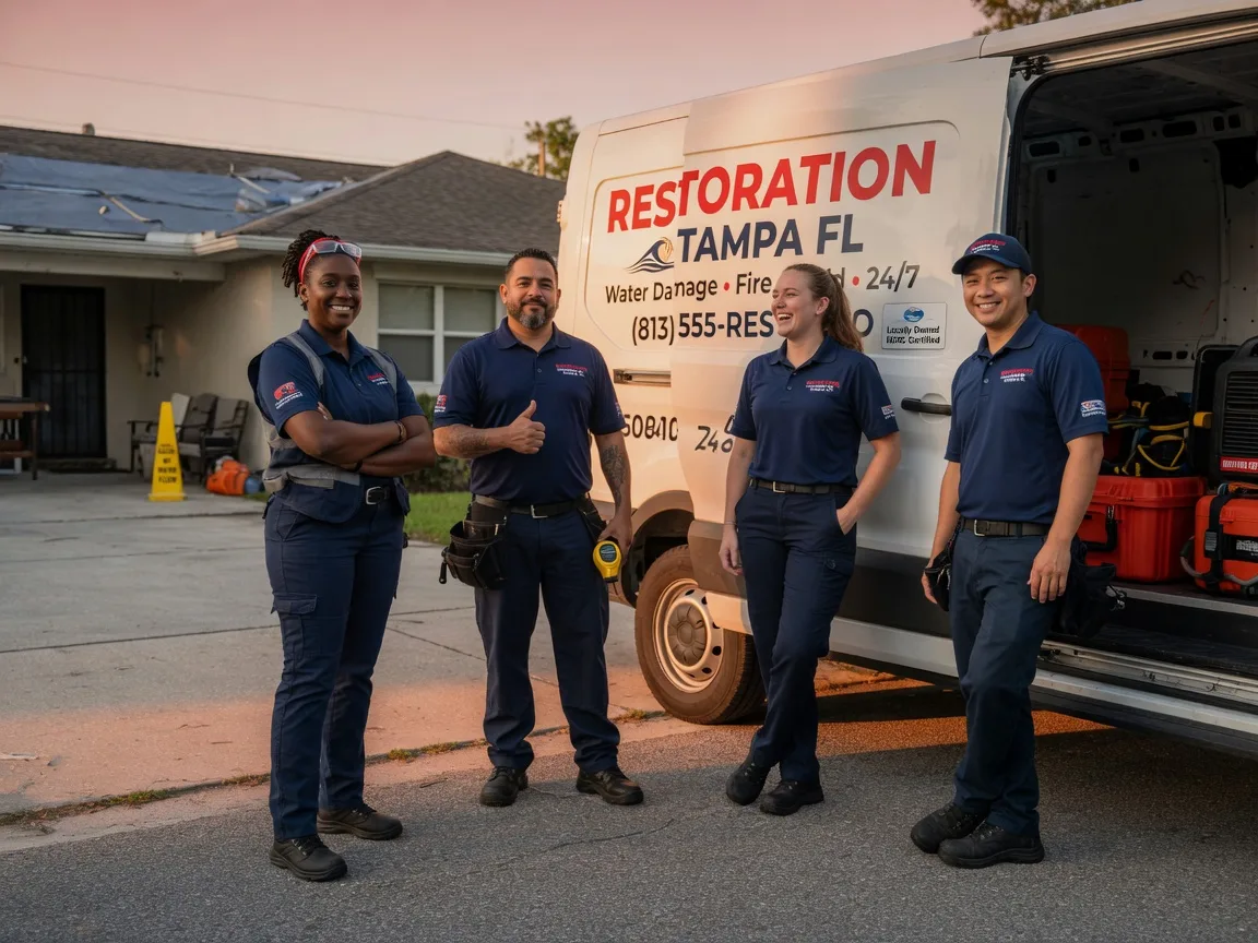 Water Damage Restoration company in New Matamoras, OH